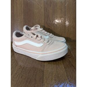 Van Shoes Missy 11 Off The Wall Pink Canvas 500714 Flat Skateboard Sneaker